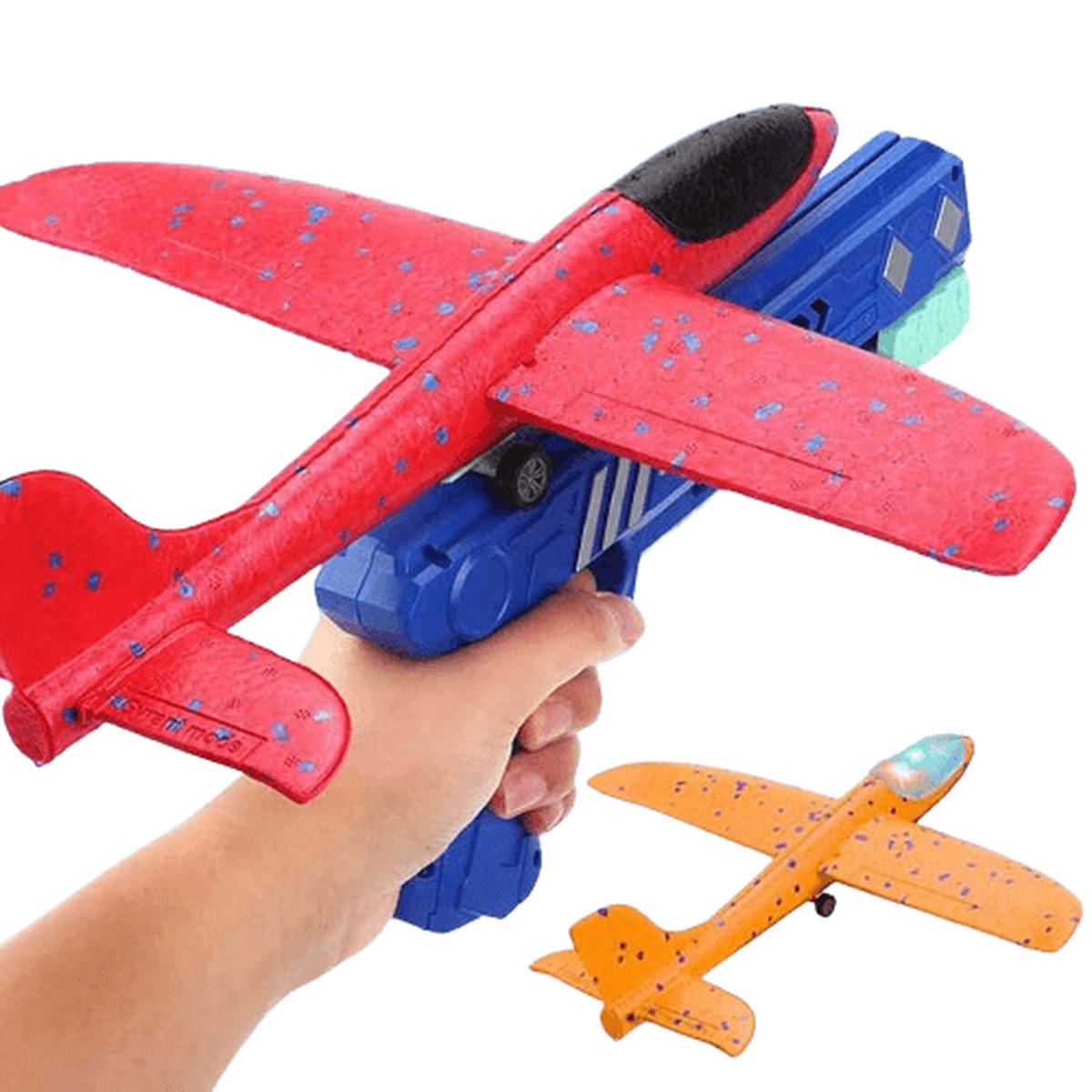 2024 Foam Plane Launcher Gun Toy – Outdoor Catapult Airplane for Kids