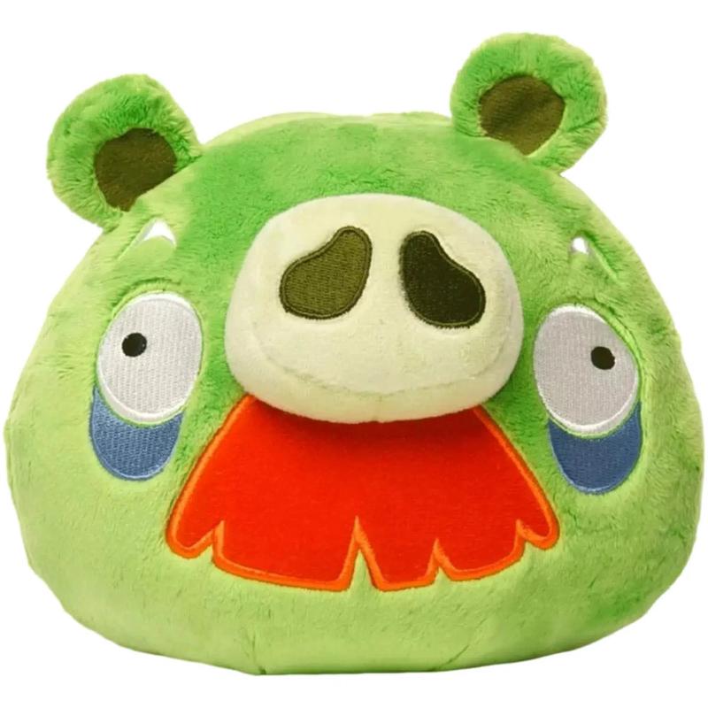 Angry Birds – Mustache Pig Plush (8″) – Mighty Mojo Toys