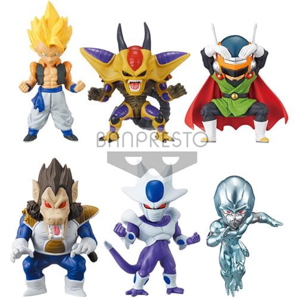Banpresto Dragon Ball World Collectable Treasure Rally Vol 4 Mini-Figure Full Set of 6