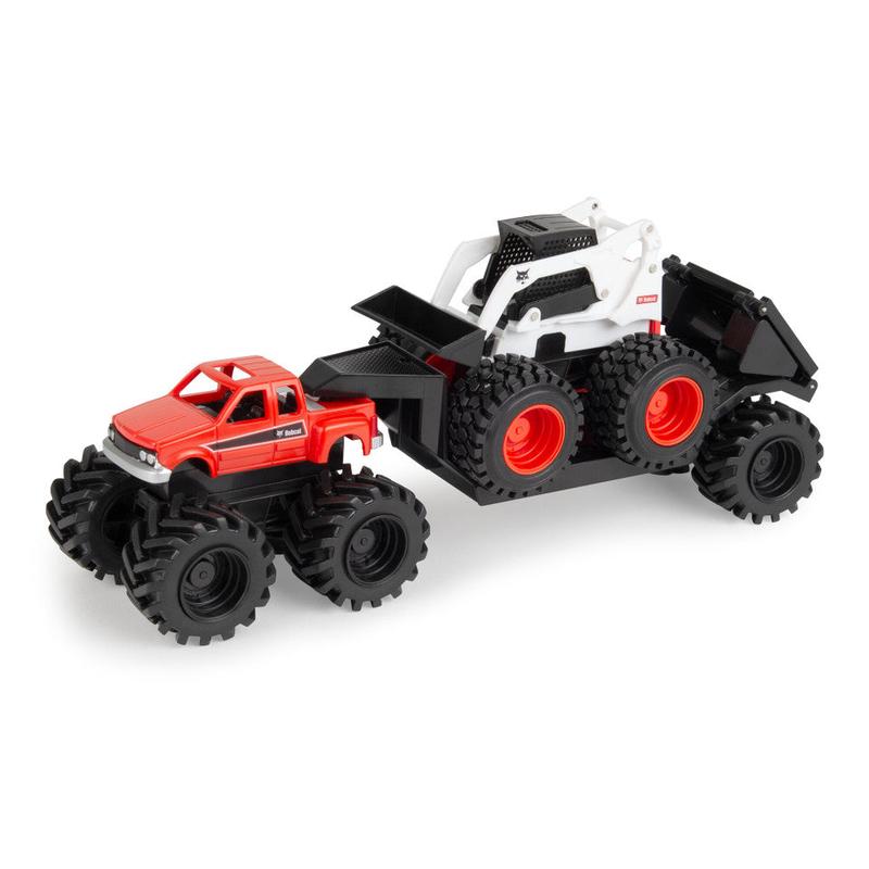 Bobcat Monster Treads 3-Piece Hauling Toy Set 16507