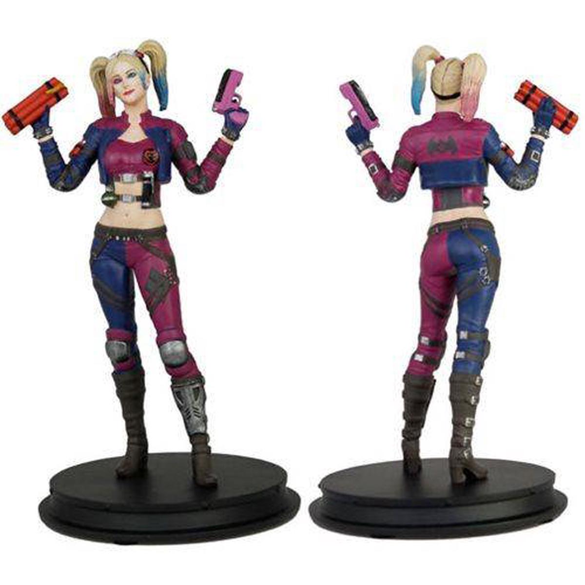 DC Injustice Harley Quinn Pink Costume Deluxe Statue – PX