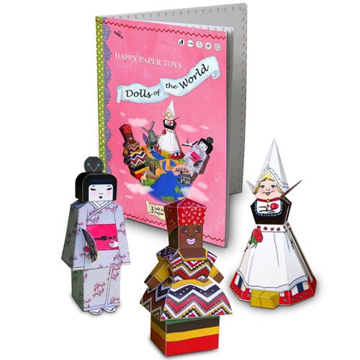 Happy Paper Toys – Dolls of the World