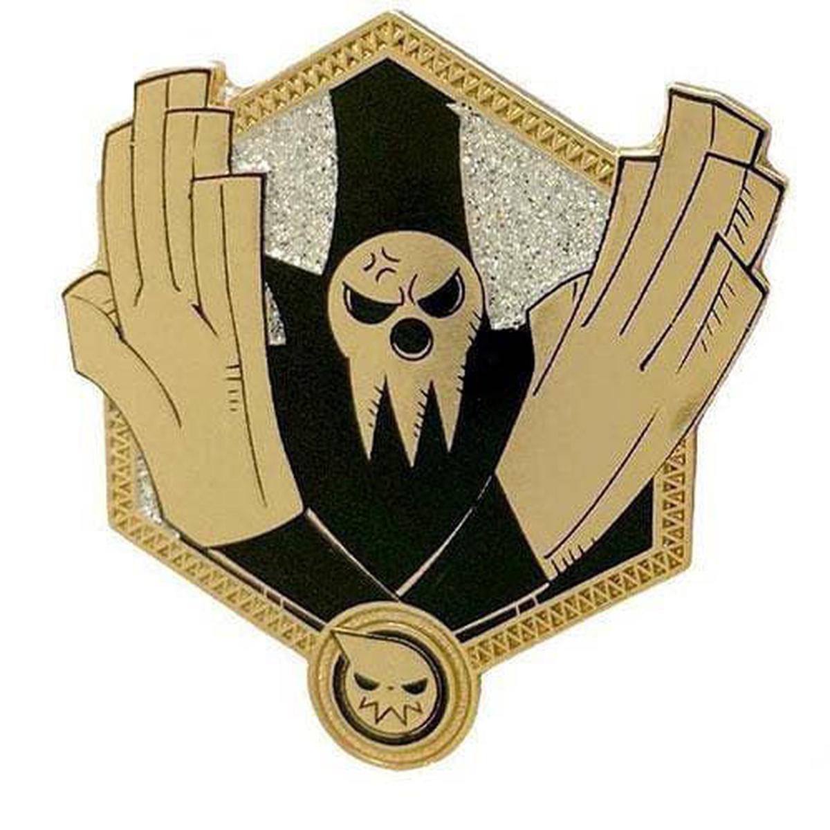 Zen Monkey Lord Death (Gold Soul Eater Collection) – Soul Eater Enamel Pin
