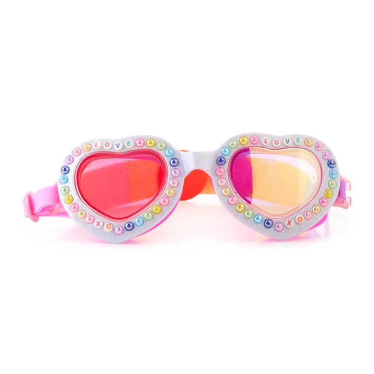 Bling2O Charmed Pearl Crush Swim Goggles Pink, 6+ years