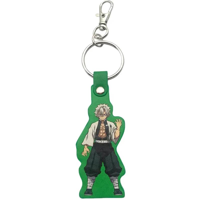Demon Slayer – Sanemi Shinazugawa Keychain (3″, PU Leather) – Great Eastern Entertainment