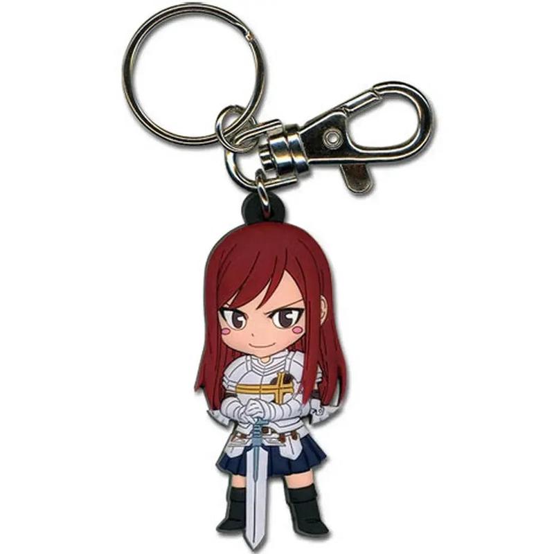 Fairy Tail [Season 2] – Chibi Erza Scarlet Keychain (2.5″, PVC) – Great Eastern Entertainment