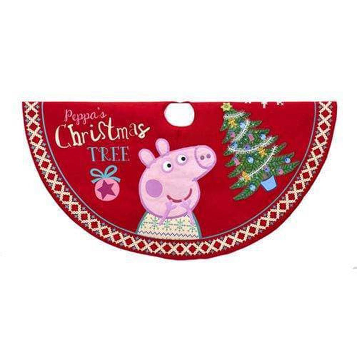 Kurt Adler – Peppa Pig 48-Inch Printed Treeskirt