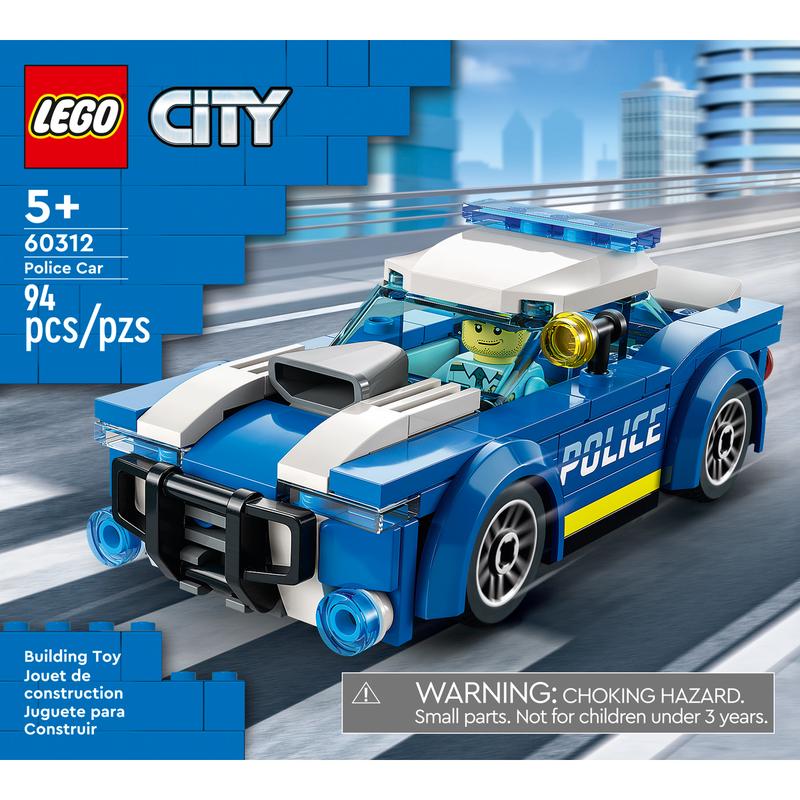 LEGO City Police Car Building Kit (94 Pieces) 60312