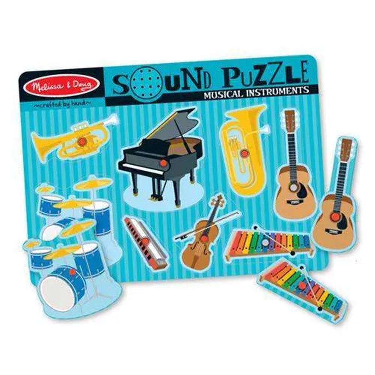 Melissa Doug – Musical Instruments Sound Puzzle