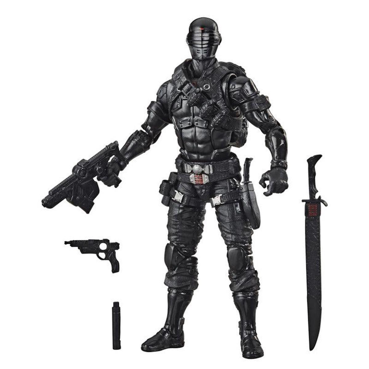 G.I. Joe Classified Series Snake Eyes Action Figure 02 Collectible Toy with Multiple Accessories