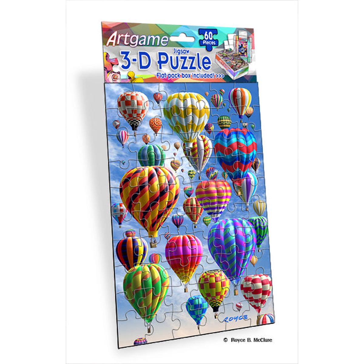 Hot Air Balloons Artgame 3D 60 PC Puzzle MINI/BAL