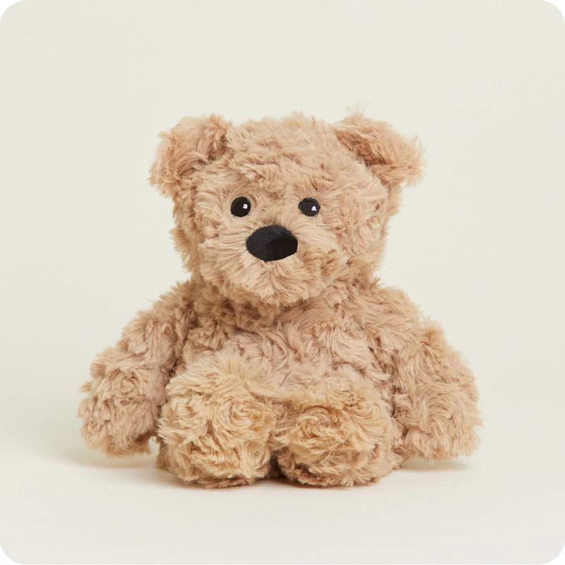 Brown Curly Bear Junior Microwavable Plush Toy CPJ-BEA-CB