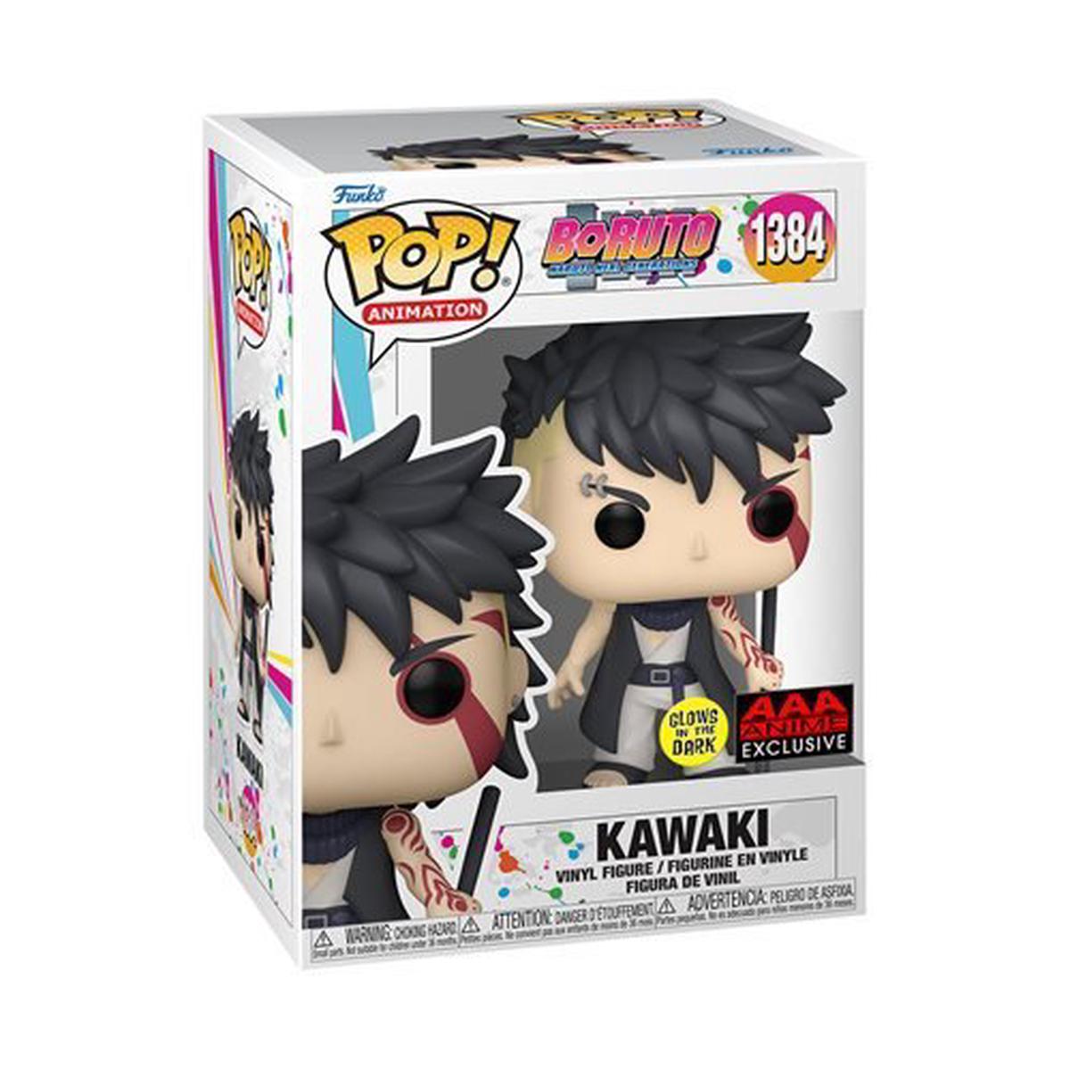 Funko Pop! 1384 Animation – Boruto – Kawaki Vinyl Figure – Glow-in-the-Dark AAA Exclusive