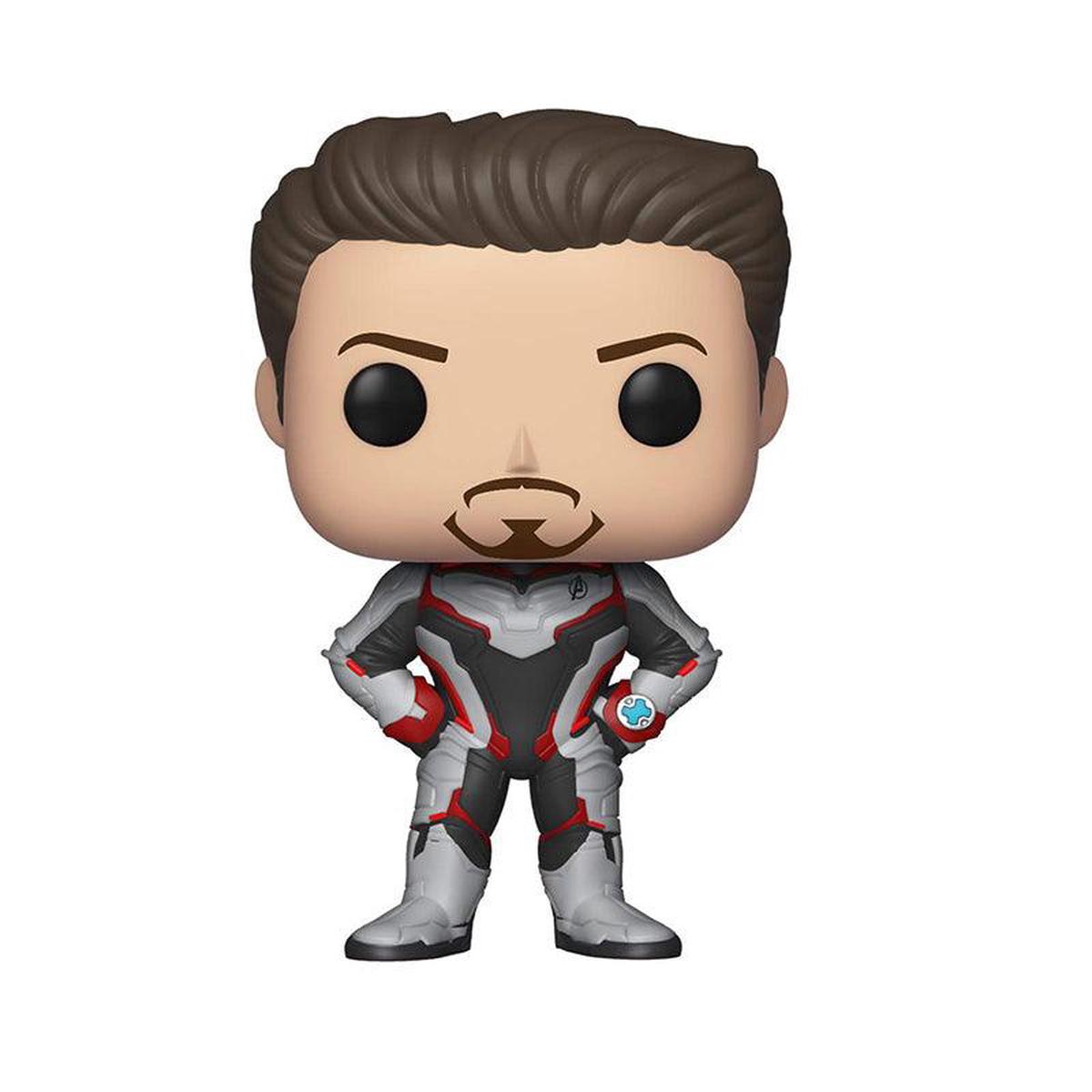 Funko Pop! Avengers End Game – Tony Stark in Team Suit Pop Bobblehead Figure