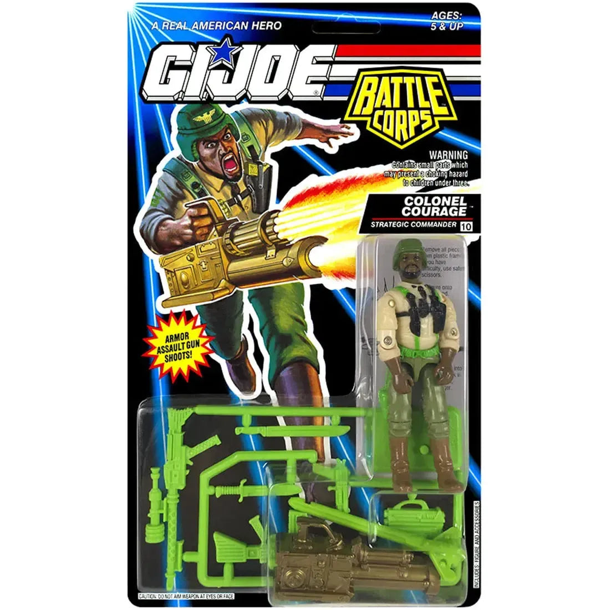 G.I. Joe – Colonel Courage the Strategic Commander Action Figure – Hasbro – Battle Corps Series