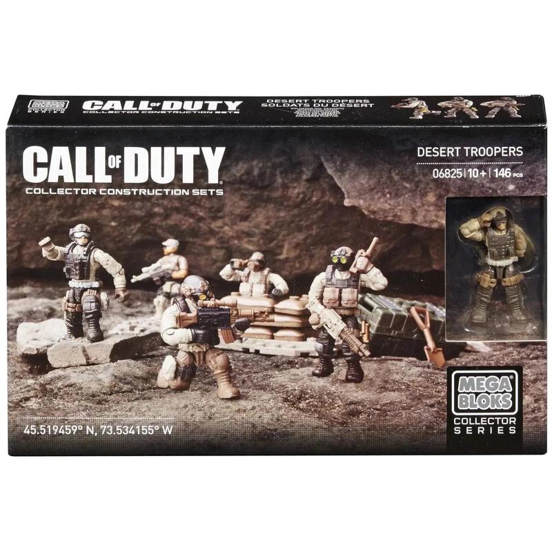 Mega Bloks [Call of Duty] – Desert Troopers Building Set