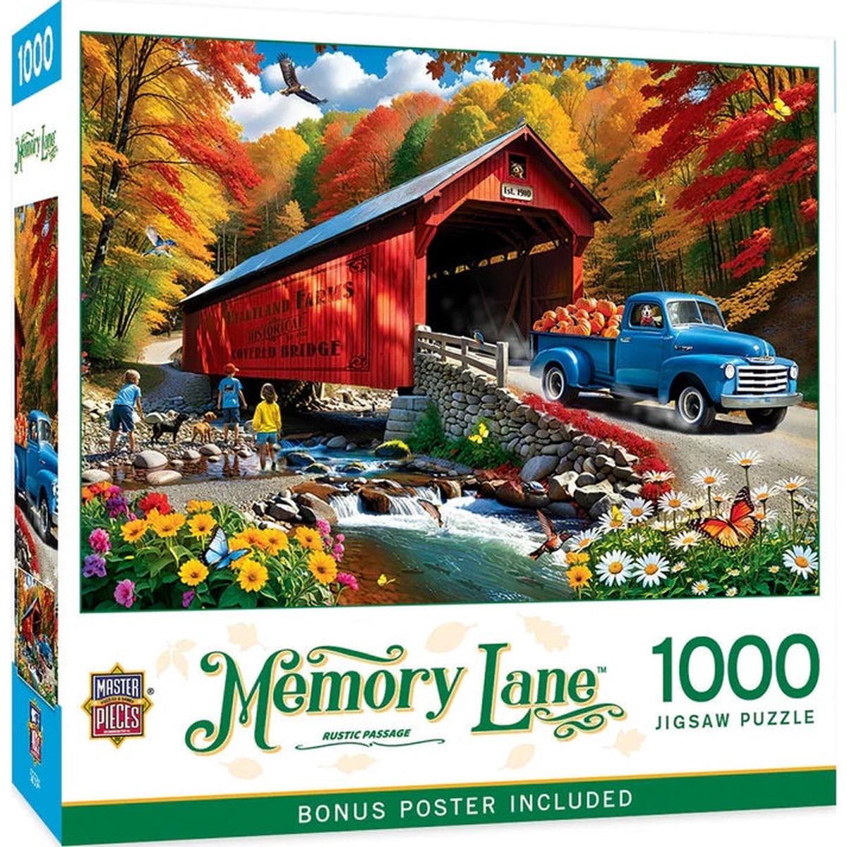Memory Lane Rustic Passage 1000 Piece Puzzle 72564