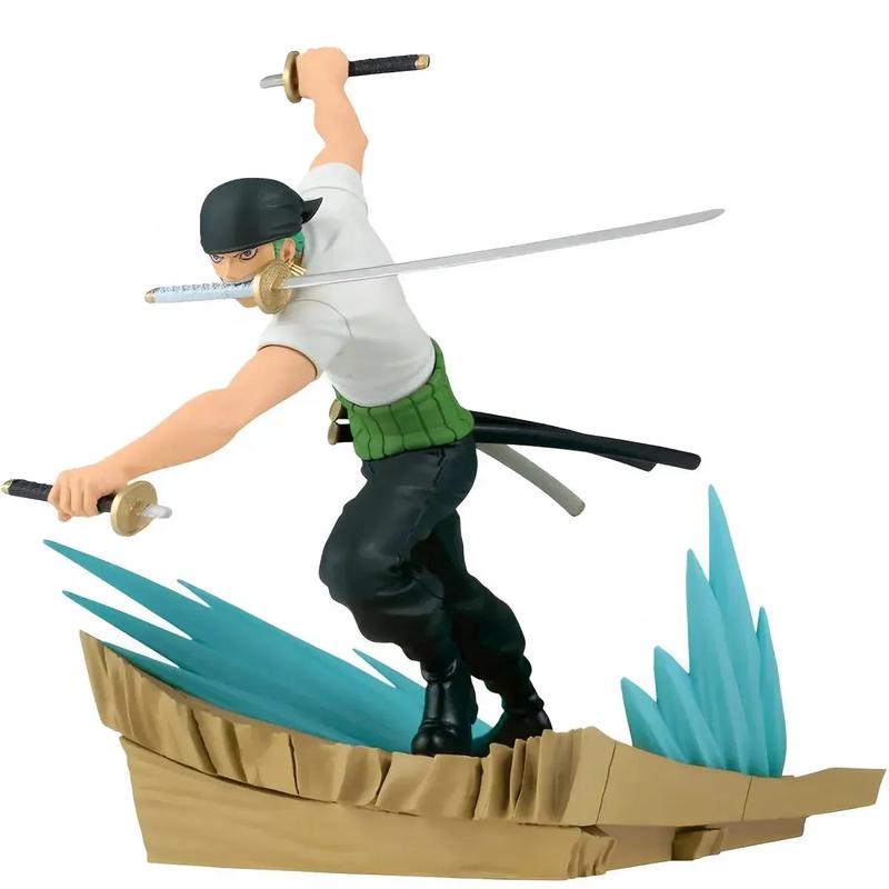 One Piece – Defeated Roronoa Zoro Against Dracule Mihawk Figure (4.3″) – Bandai Spirits [Banpresto] – Senkozekkei Series, One Piece 25th Anniversary Edition