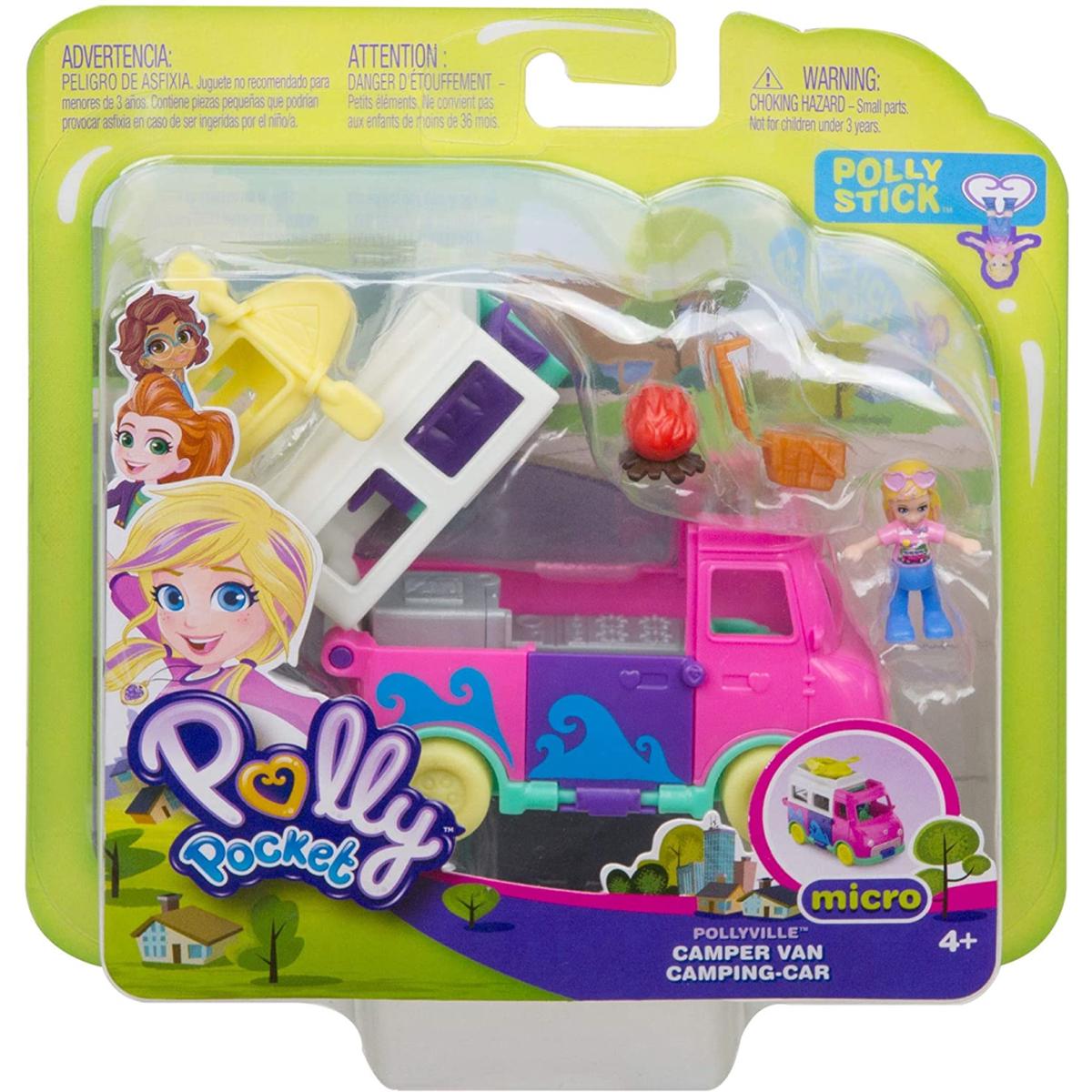 Polly Pocket Pollyville Camper Van GKL49
