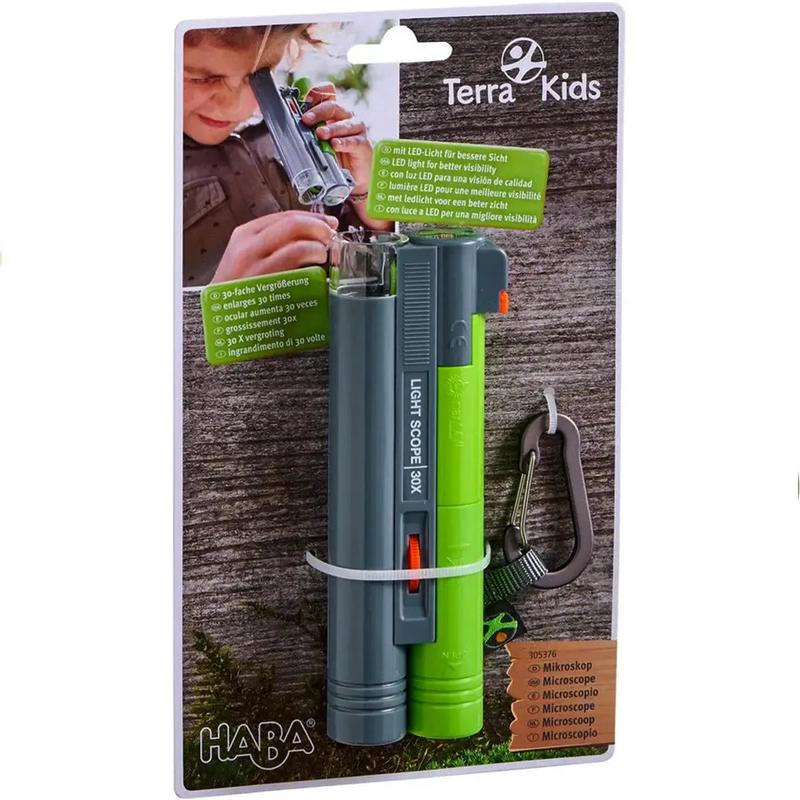 Terra Kids – Children’s Field Microscope Outdoors Toy (30X Magnification) – HABA