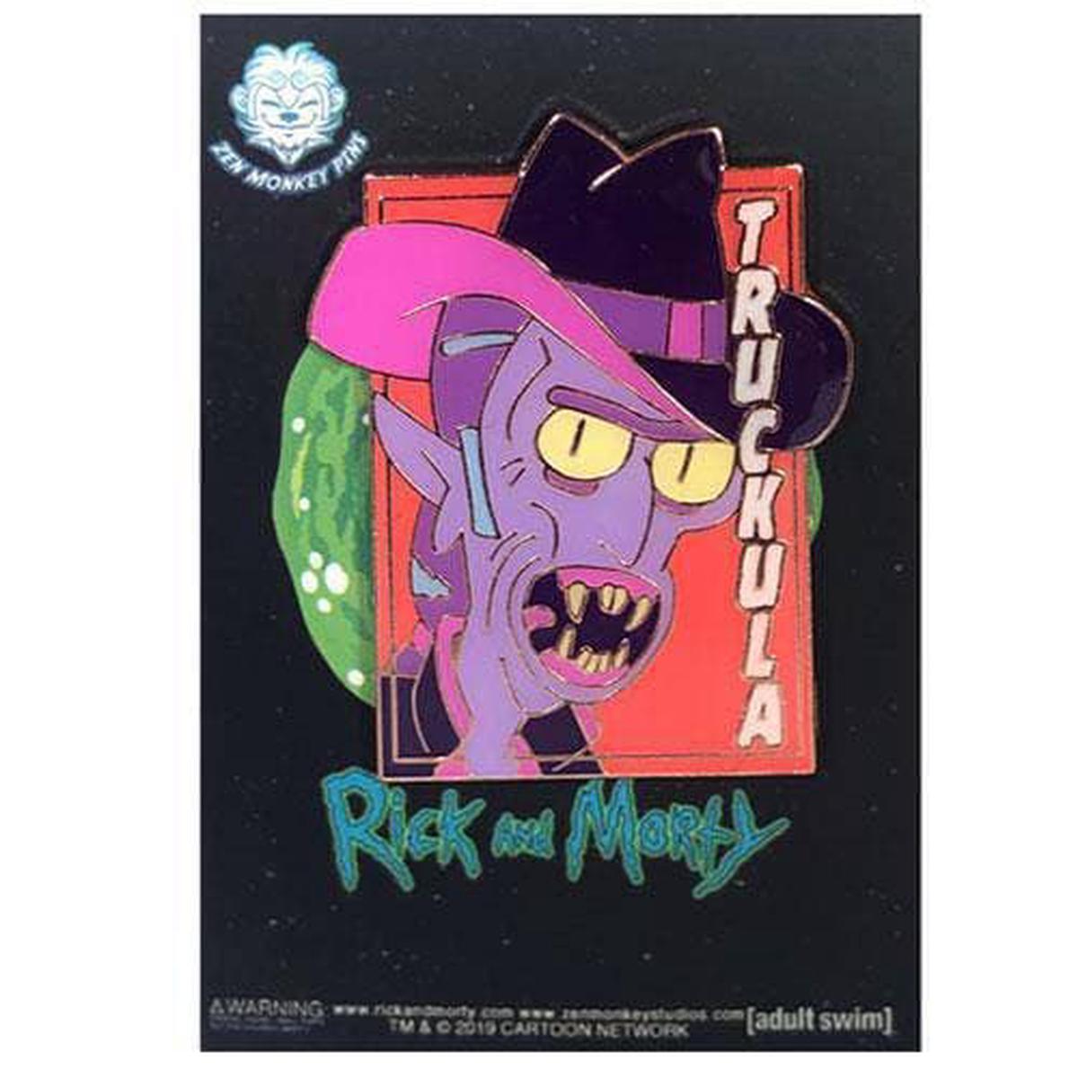 Zen Monkey Truckula Pastel Series(SEASON 4 EPISODE 3) – Rick and Morty Enamel Pin