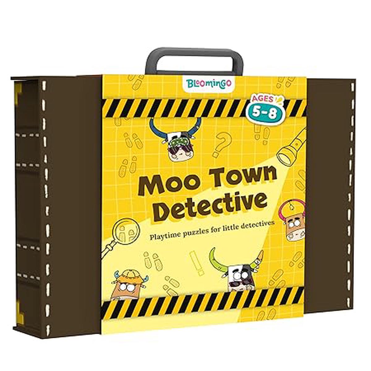 Bloomingo Detective kit – Spy activity kit Detective puzzle game set for kids
