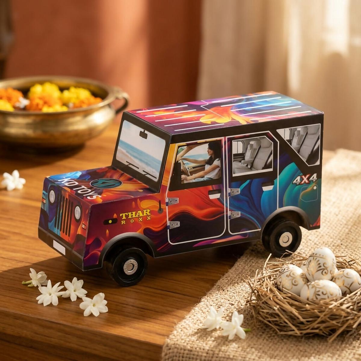 KD TOYS Thar Roxx Portable Bluetooth Speaker with FM & MP3 Off-Road Design