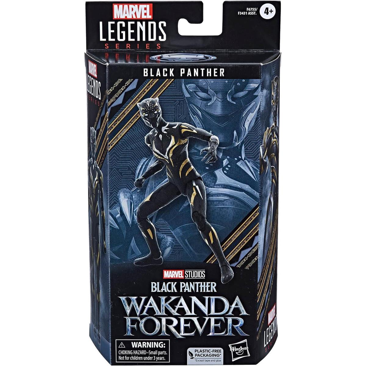 Marvel Legends Series: Black Panther Wakanda Forever – Black Panther 6-Inch Action Figure