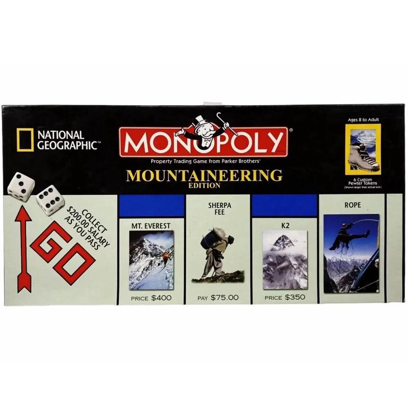 Monopoly – National Geographic – Mountaineering Edition