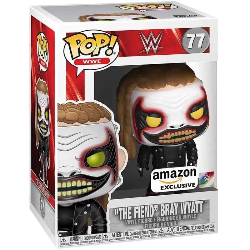 WWE – “The Fiend” Bray Wyatt Figure (3.75″) – Funko – Pop! WWE Series (77), Amazon Exclusive Edition