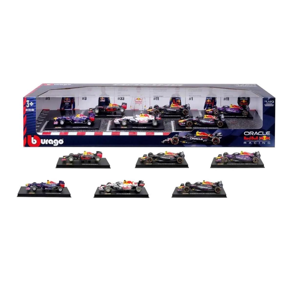 Bburago: Oracle Red Bull Racing Formula 1 – 6 Cars Set Exclusive – 2023