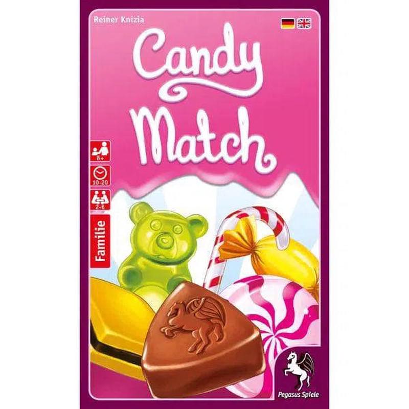 Candy Match – Dexterity Card Game (2-6 Players, Ages 8+, Children & Family) – Pegasus Spiele