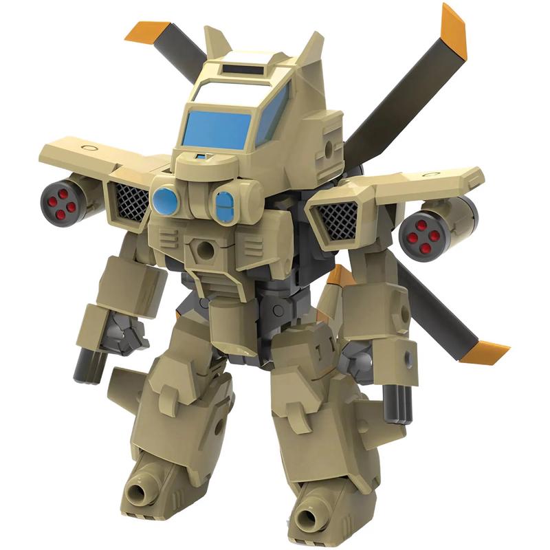 Evoroids – EVG-R01 JYRO-N Combat Helicopter Mecha Figure Model Kit (Plastic) – Kotobukiya – (ER005)