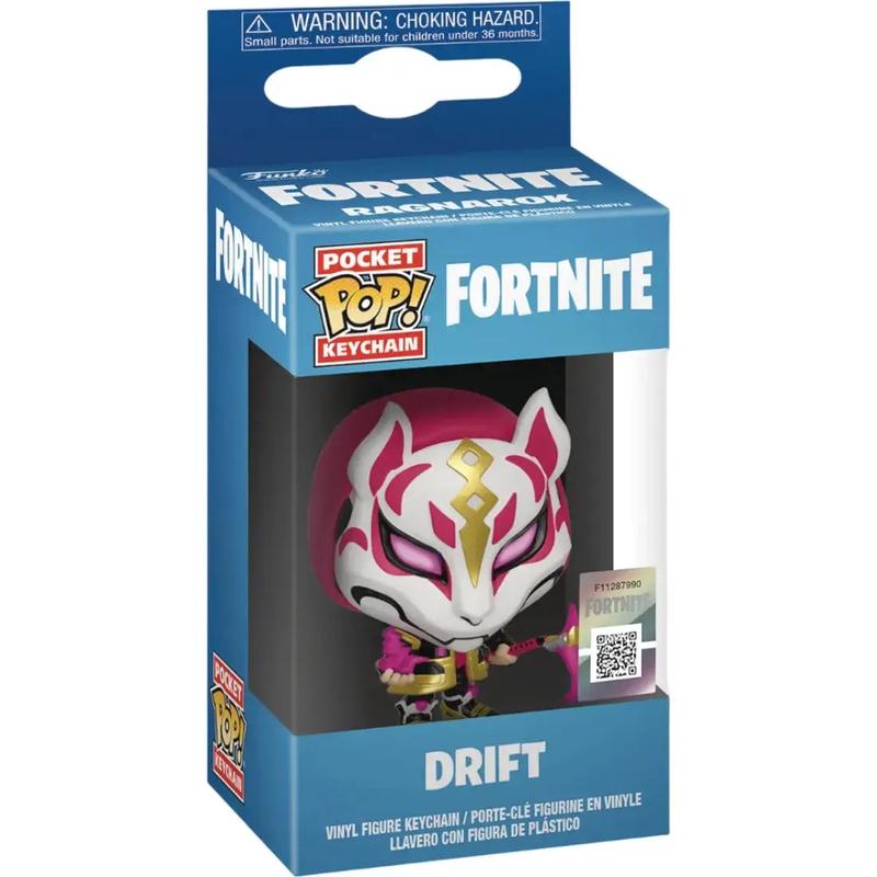 Fortnite – Drift Figure Keychain (1.5″) – Funko – Pocket Pop! Keychain Series