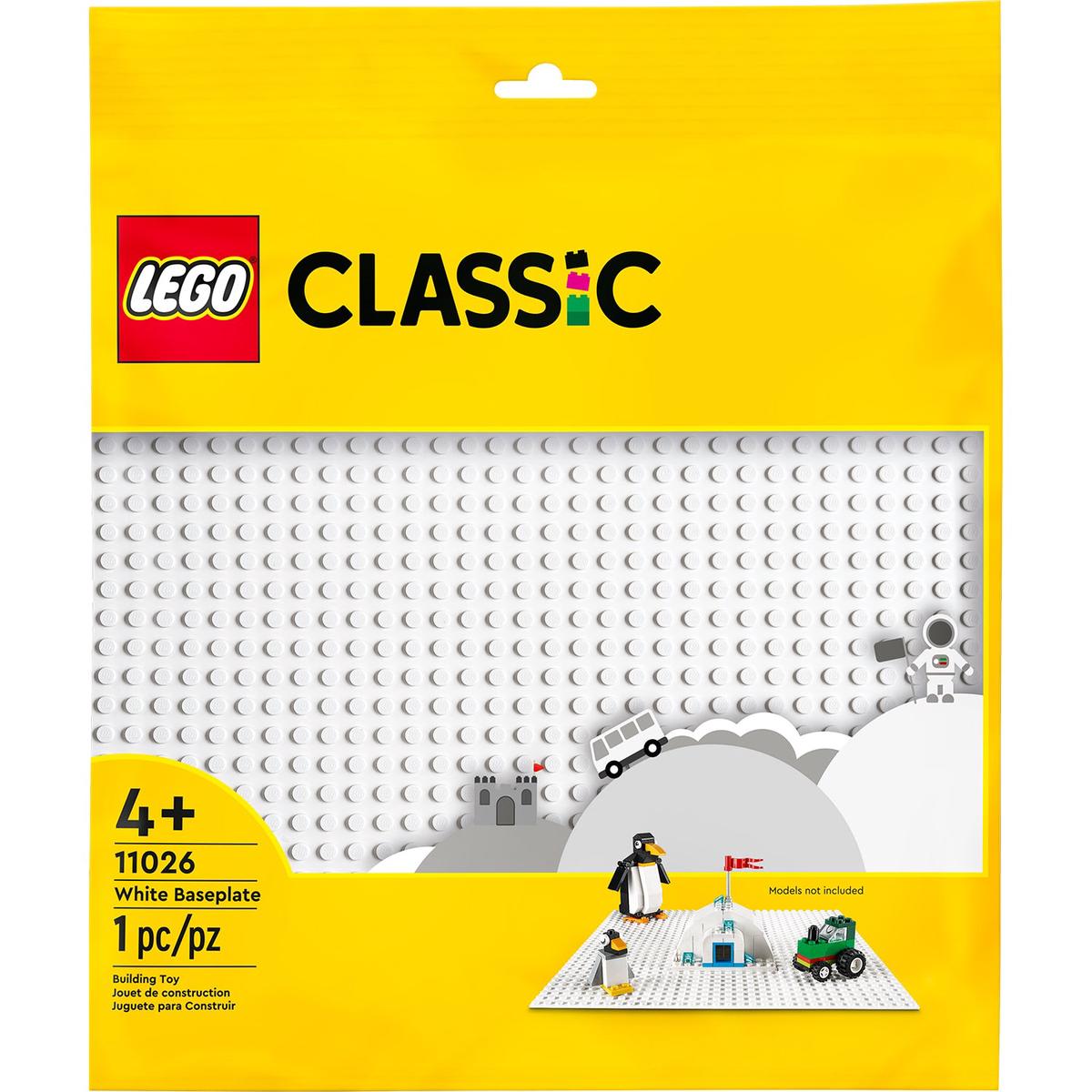 LEGO Classic White Baseplate 11026