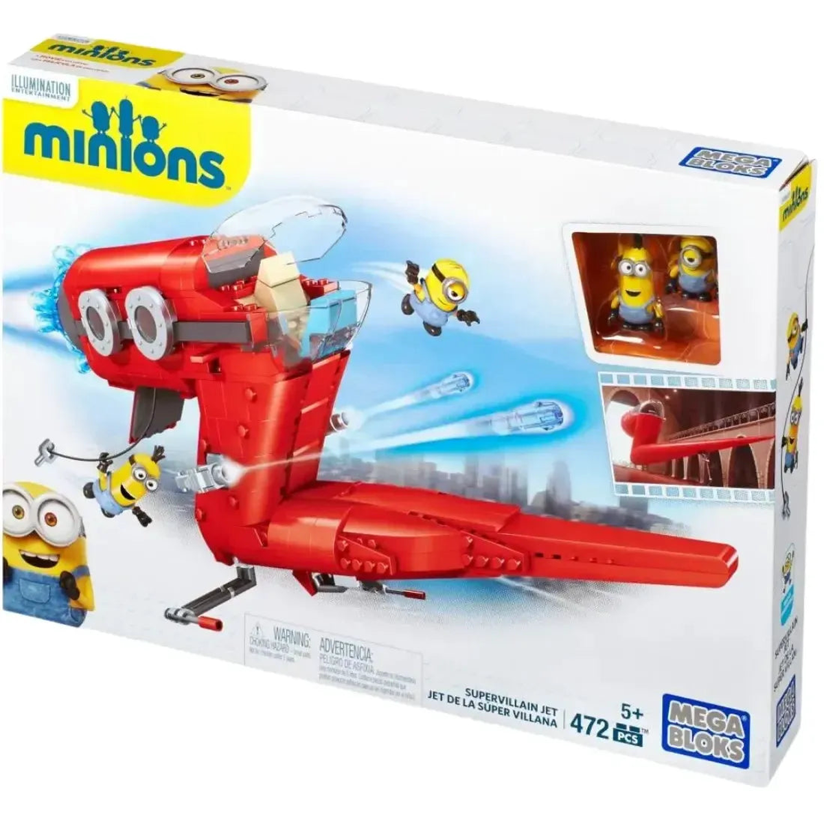 Mega Bloks – Supervillain Jet Building Set