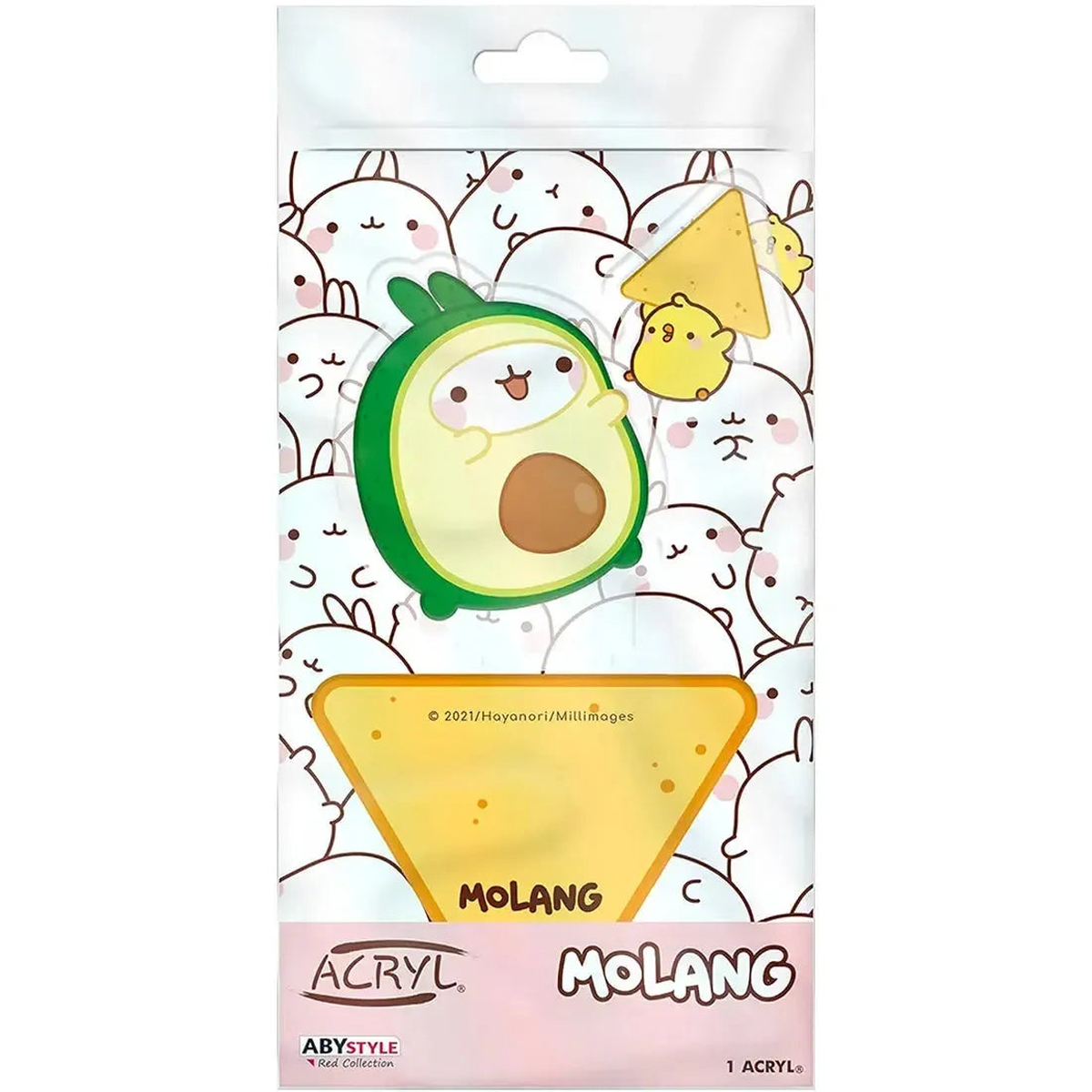 Molang – Avocado Costume Molang Standee Figure – ABYstyle – Acryl Series