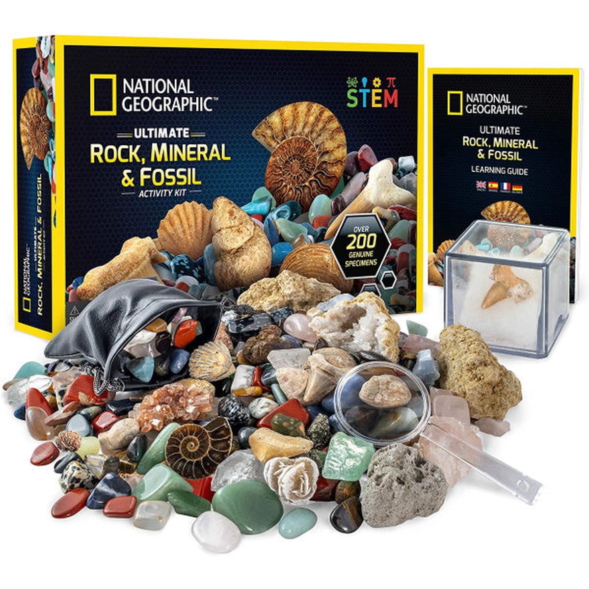 National Geographic Ultimate Rock, Mineral and Fossil Activity Kit