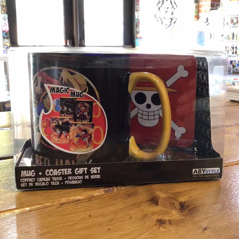 One Piece – Red Hawk Mug + Coaster Gift Set