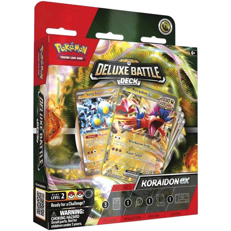 Pokmon TCG – Koraidon ex Deluxe Battle Deck Set – The Pokmon Company International