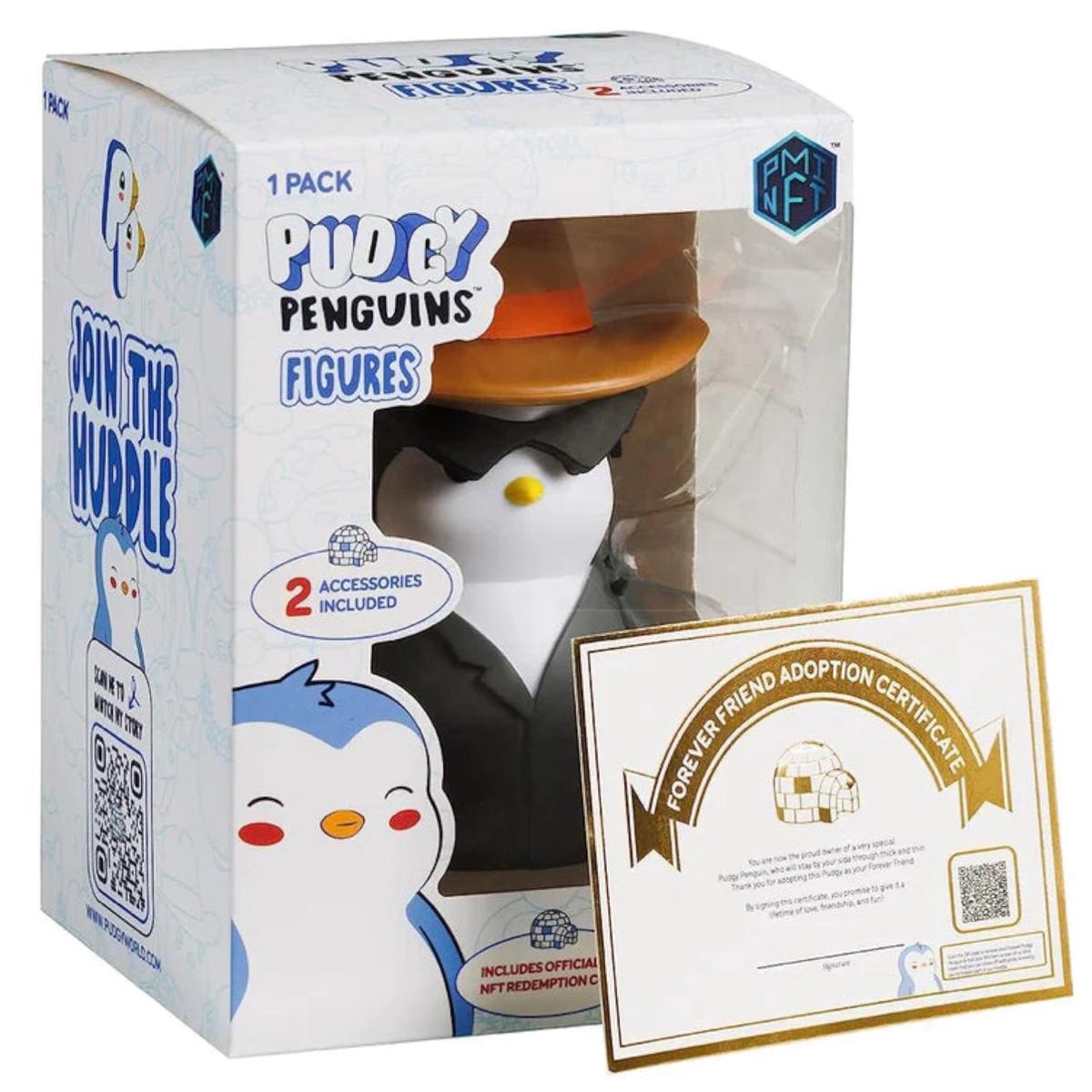 Pudgy Penguins: Cowboy Hat – 4.5″ Figure