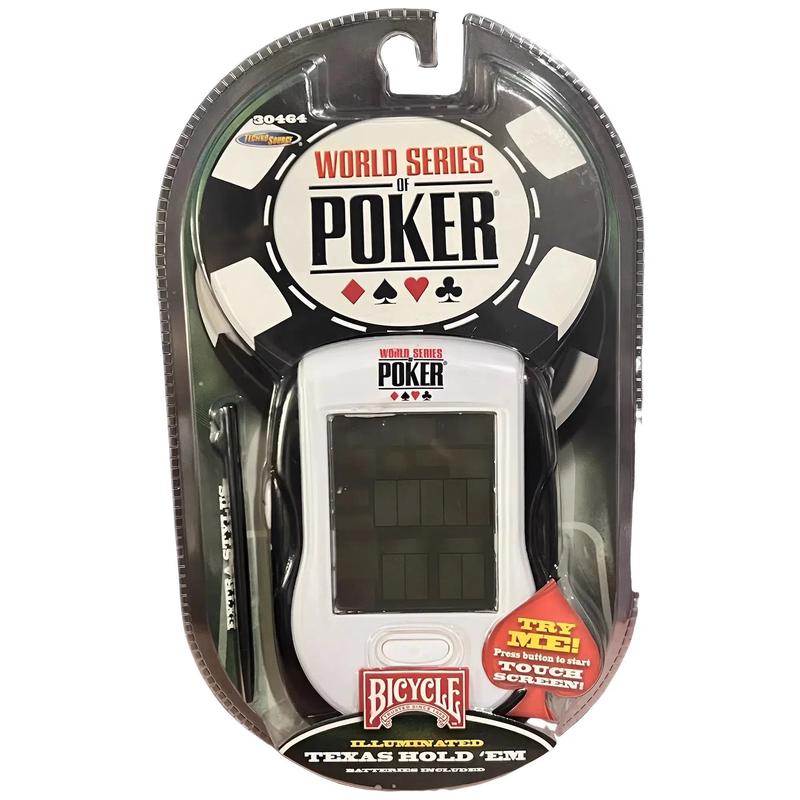 World Series of Poker – Illuminated Texas Hold ‘Em Electronic Handheld Game – Bicycle