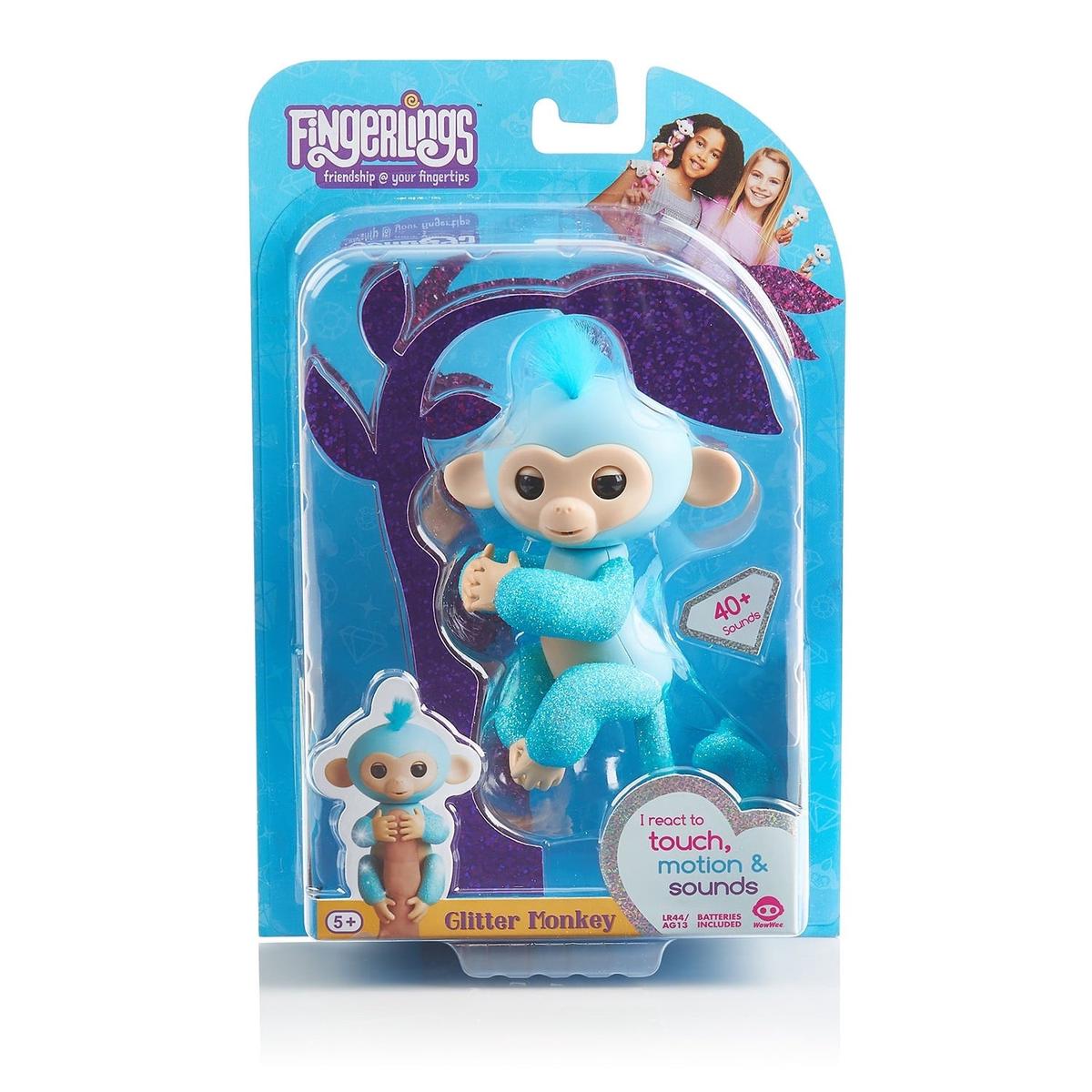 Fingerling Glitter Monkey – Amelia