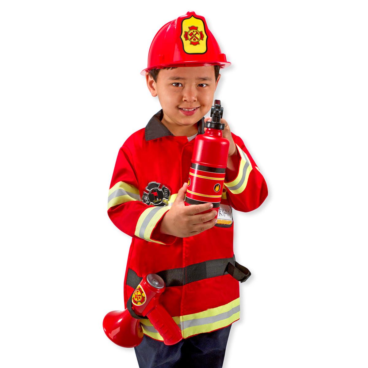 Fire Chief Role Play Costume Set 4834