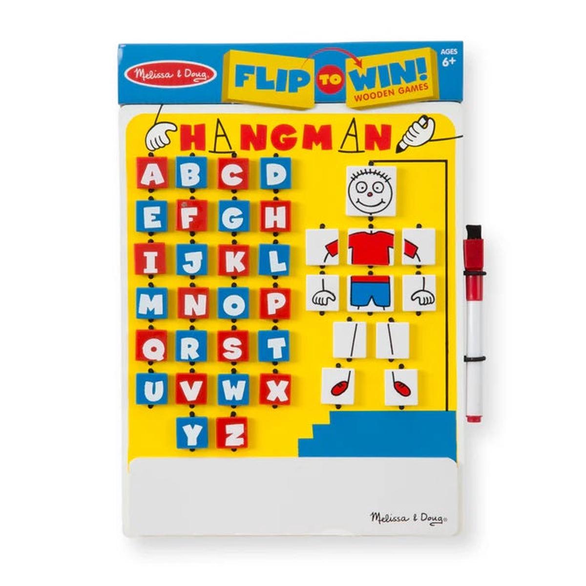 Flip to Win Hangman Travel Game 2095