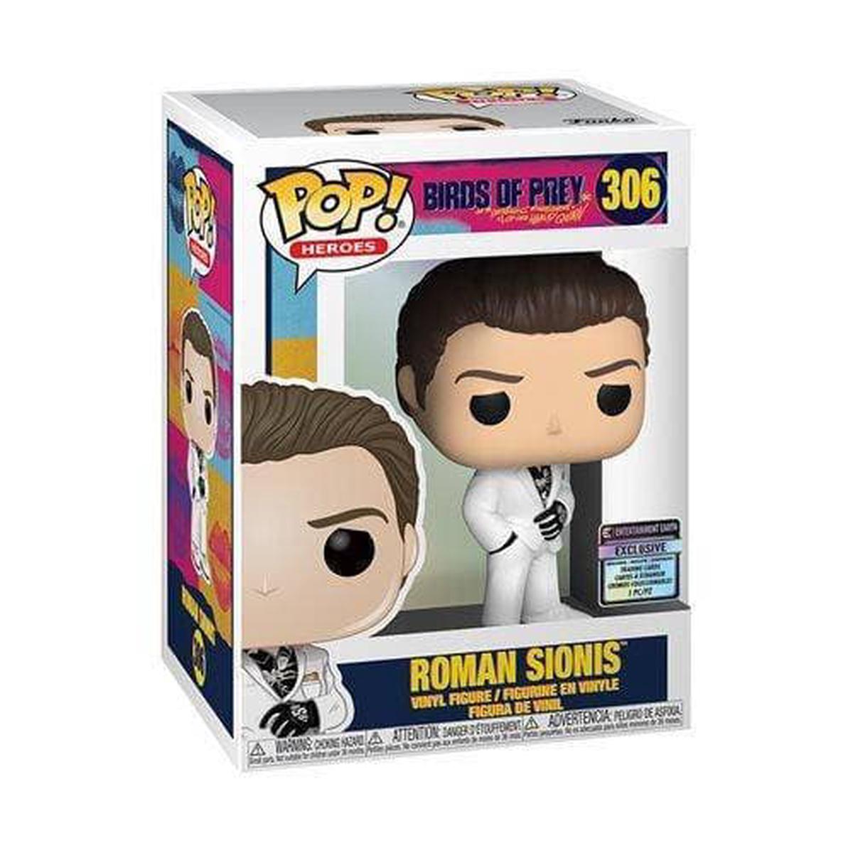 Funko Pop Heroes 306 Birds of Prey Roman Sionis Funko Pop w Collectible Card – EE Exclusive