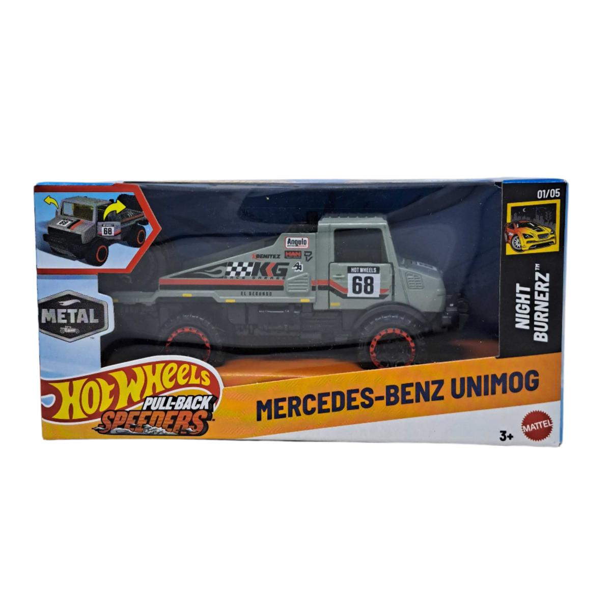 Hot Wheels: Pull-Back Speeders [Mercedes-Benz Unimog]