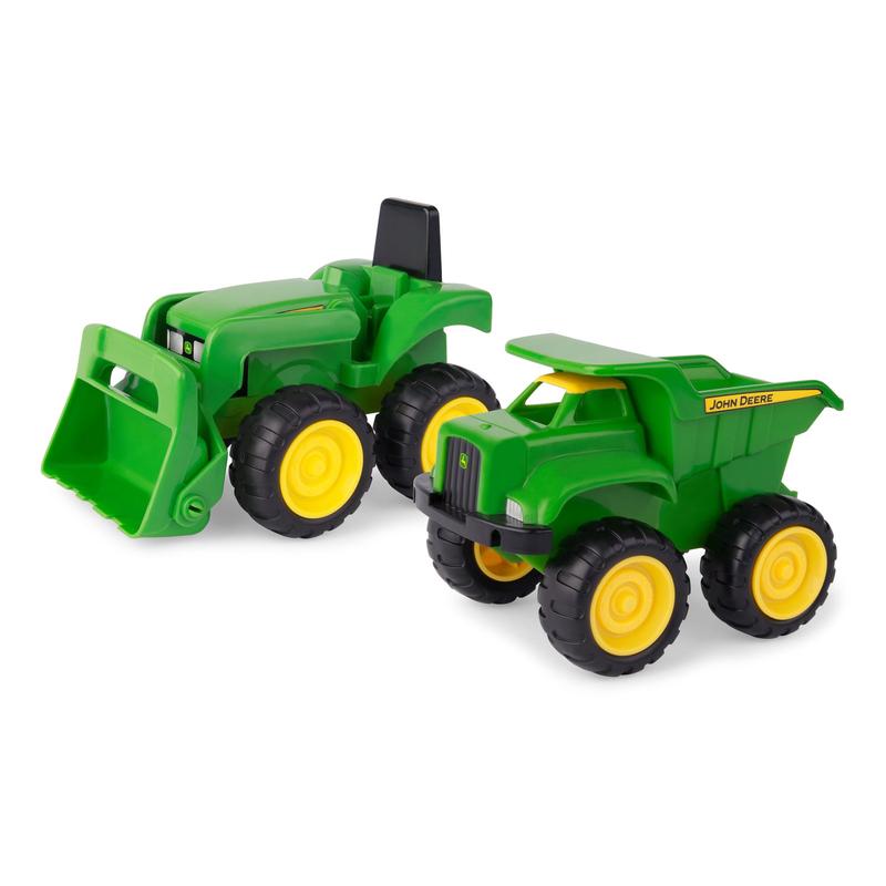 John Deere Sandbox Toy Tractor and Truck 35874