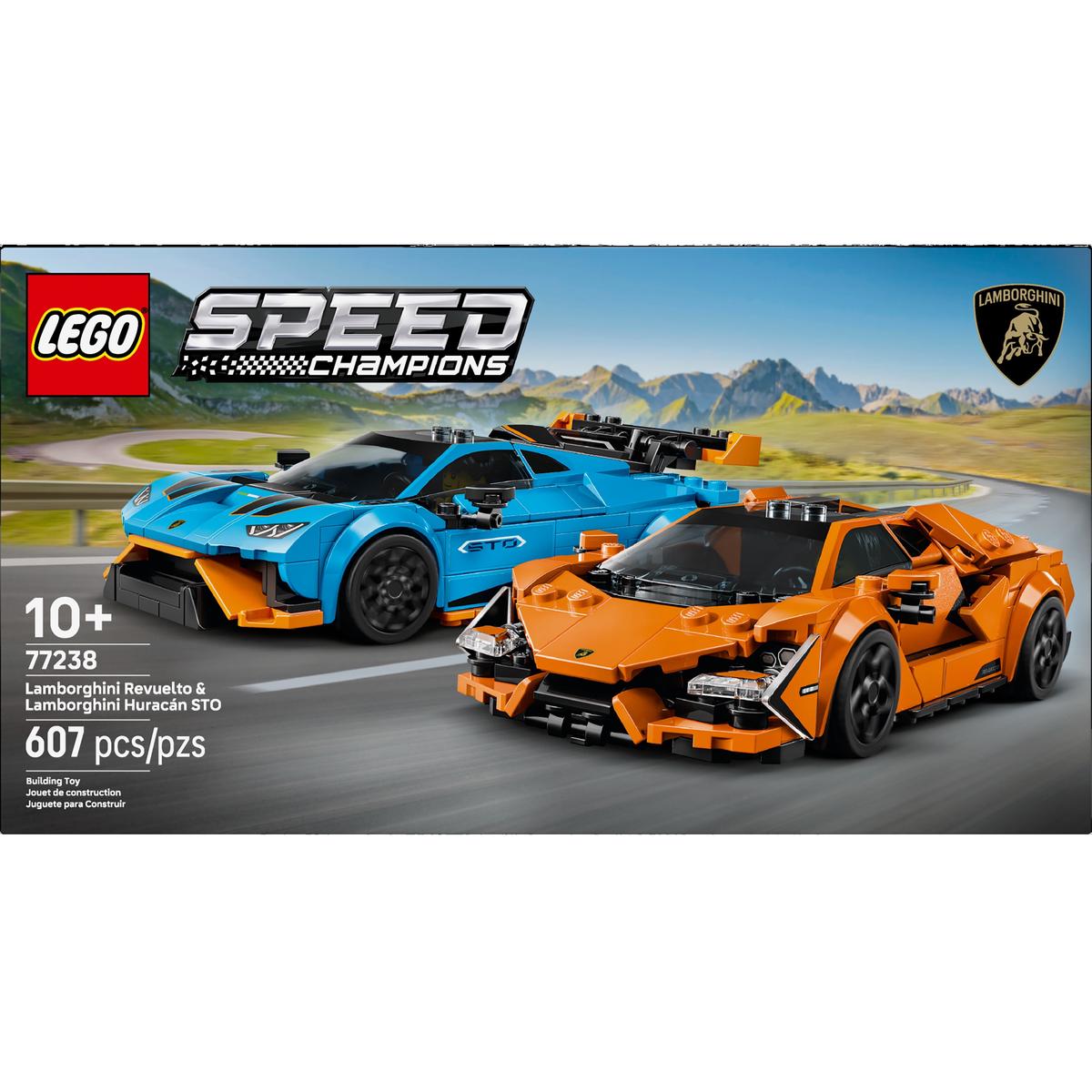 LEGO Speed Champions Lamborghini Revuelto & Huracan STO 77238