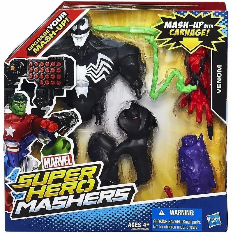 Marvel – Venom Action Figure (6″) – Hasbro – Super Hero Mashers Series